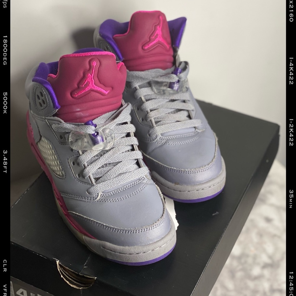 Jordan 5s! With box.